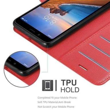 Xiaomi RedMi 7A Deksel Etui Case (rød)