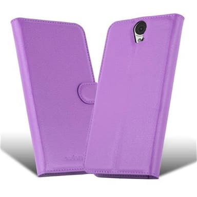 HTC ONE E9 PLUS Deksel Etui Case (lilla)