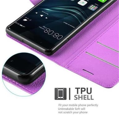 Huawei P9 Deksel Etui Case (lilla)