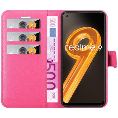 Realme 9 4G / 9 PRO+ Deksel Etui Case (rosa)