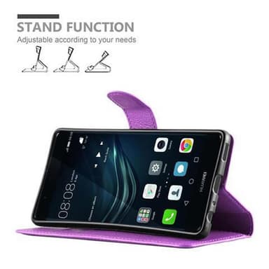 Huawei P9 Deksel Etui Case (lilla)