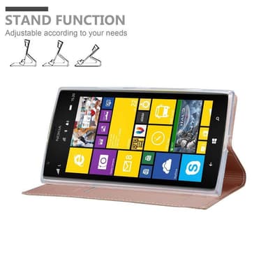 Nokia Lumia 1520 lommebokdeksel etui (rosa)