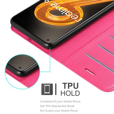 Realme 9 4G / 9 PRO+ Deksel Etui Case (rosa)