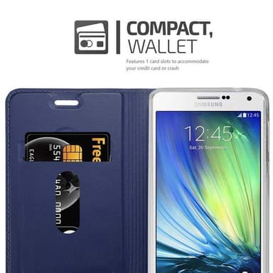 Samsung Galaxy A7 2015 lommebokdeksel etui (blå)