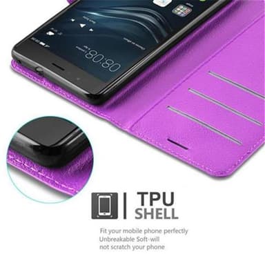 Huawei P9 LITE 2016 / G9 LITE Deksel Etui Case (lilla)