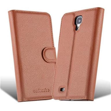 Samsung Galaxy S4 Deksel Etui Case (brun)
