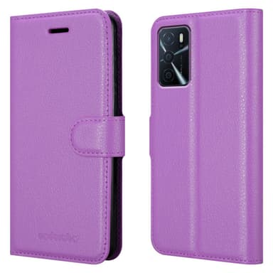 Oppo A16s / A54s Deksel Etui Case (lilla)