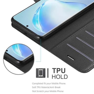 Samsung Galaxy S20 PLUS Deksel Etui Case (svart)