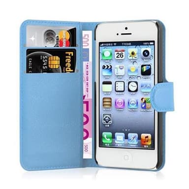 iPhone 5 / 5S / SE 2016 Deksel Etui Case (blå)