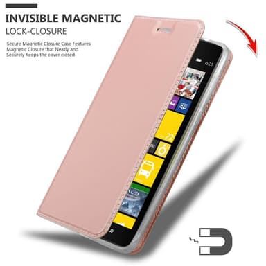 Nokia Lumia 1520 lommebokdeksel etui (rosa)
