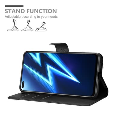 Realme 6 PRO Deksel Etui Case (svart)