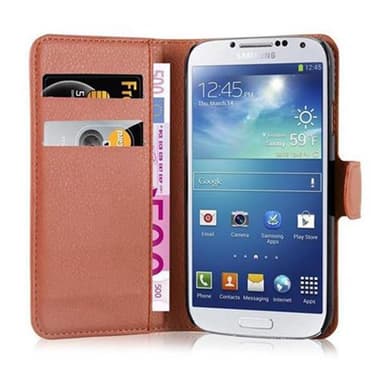 Samsung Galaxy S4 Deksel Etui Case (brun)