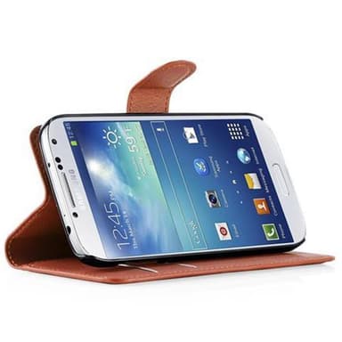 Samsung Galaxy S4 Deksel Etui Case (brun)