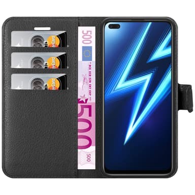 Realme 6 PRO Deksel Etui Case (svart)