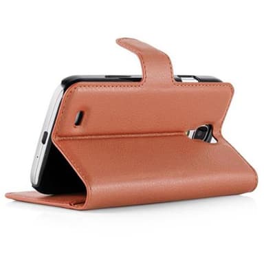 Samsung Galaxy S4 Deksel Etui Case (brun)