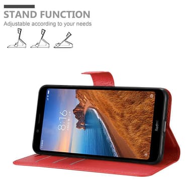 Xiaomi RedMi 7A Deksel Etui Case (rød)