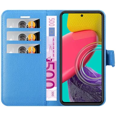 Samsung Galaxy M53 5G Deksel Etui Case (blå)