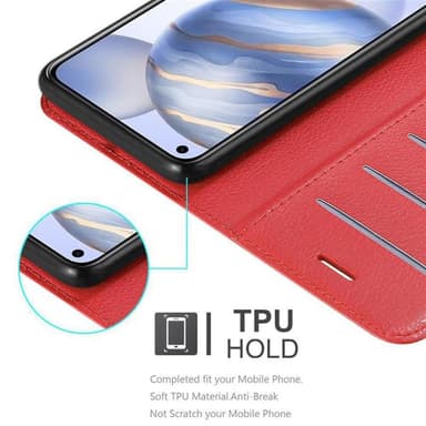Honor 30 Deksel Etui Case (rød)