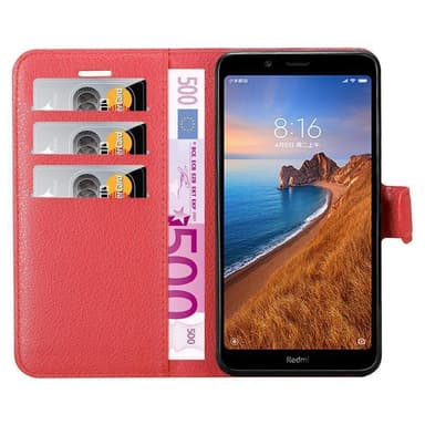 Xiaomi RedMi 7A Deksel Etui Case (rød)