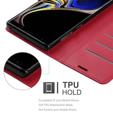 Samsung Galaxy NOTE 9 Deksel Etui Case (rød)