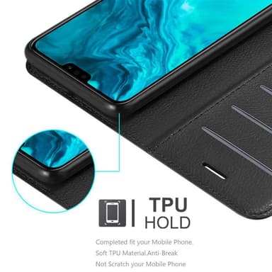 Honor 9X LITE Deksel Etui Case (svart)