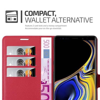 Samsung Galaxy NOTE 9 Deksel Etui Case (rød)