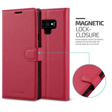 Samsung Galaxy NOTE 9 Deksel Etui Case (rød)