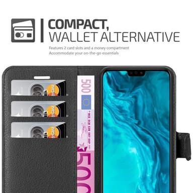 Honor 9X LITE Deksel Etui Case (svart)