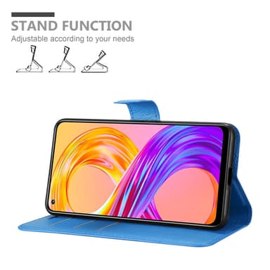 Realme 8 4G / 8 PRO Deksel Etui Case (blå)