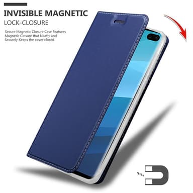 Samsung Galaxy S10 PLUS lommebokdeksel etui (blå)