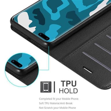 Huawei P40 PRO / P40 PRO+ Deksel Etui Case (svart)