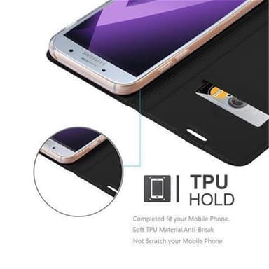 Samsung Galaxy A3 2017 lommebokdeksel etui (svart)
