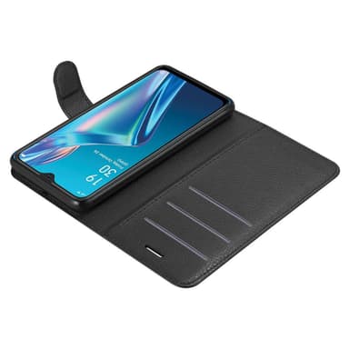 Oppo A12 Deksel Etui Case (svart)