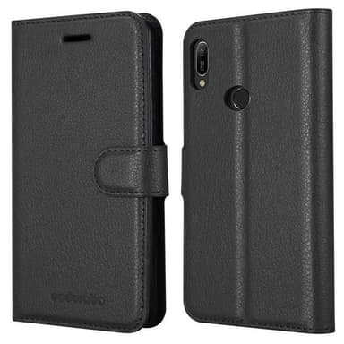 Huawei Y6 2019 Deksel Etui Case (svart)