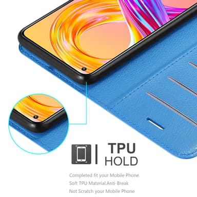 Realme 8 4G / 8 PRO Deksel Etui Case (blå)