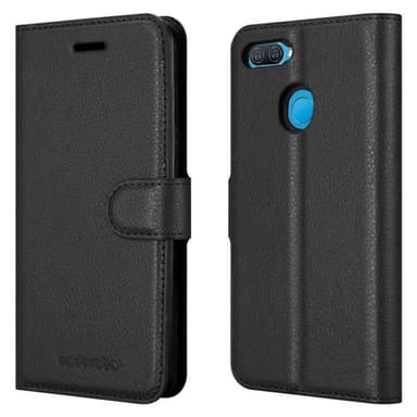 Oppo A12 Deksel Etui Case (svart)