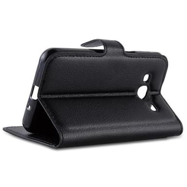 Samsung Galaxy J3 2015 Deksel Etui Case (svart)