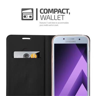 Samsung Galaxy A3 2017 lommebokdeksel etui (svart)