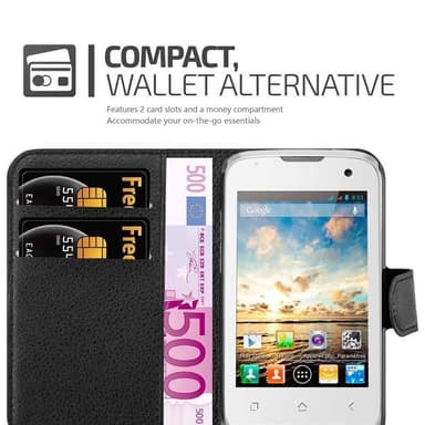 WIKO CINK PLUS Deksel Etui Case (svart)