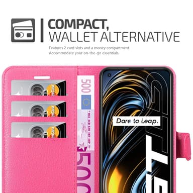 Realme GT / GT Neo 2T / Q3 PRO Deksel Etui Case (rosa)