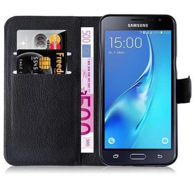 Samsung Galaxy J3 2015 Deksel Etui Case (svart)