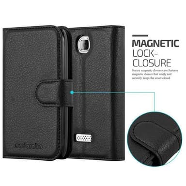 WIKO CINK PLUS Deksel Etui Case (svart)