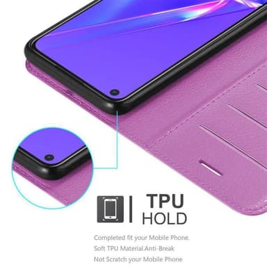 Oppo A72 Deksel Etui Case (lilla)