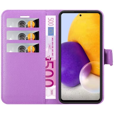 Samsung Galaxy A73 5G Deksel Etui Case (lilla)