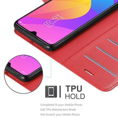 Xiaomi Mi CC9 Deksel Etui Case (rød)