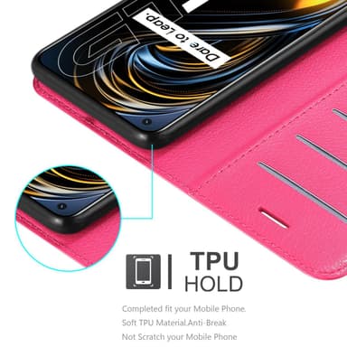 Realme GT / GT Neo 2T / Q3 PRO Deksel Etui Case (rosa)