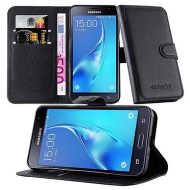 Samsung Galaxy J3 2015 Deksel Etui Case (svart)