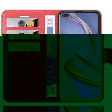 Oppo A92s Deksel Etui Case (rød)