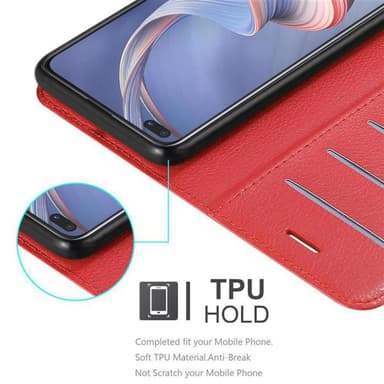 Oppo A92s Deksel Etui Case (rød)