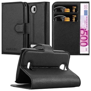 WIKO CINK PLUS Deksel Etui Case (svart)